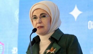 Emine Erdoğan’dan Gazze mesajı: Umudumuz bir an önce bölgede barışın tesis edilmesi