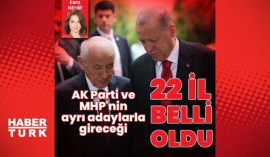 AK Parti ve MHP adayları şekilleniyor: Seçime ayrı adaylarla girecekleri 22 il belli oldu! – Güncel haberler