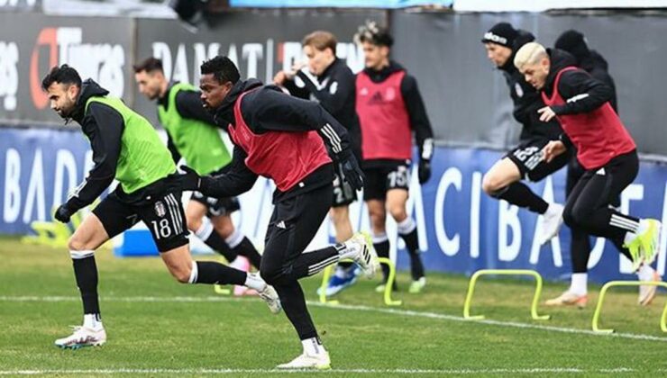 Beşiktaş Trabzonspor hazırlıklarını sürdürdü