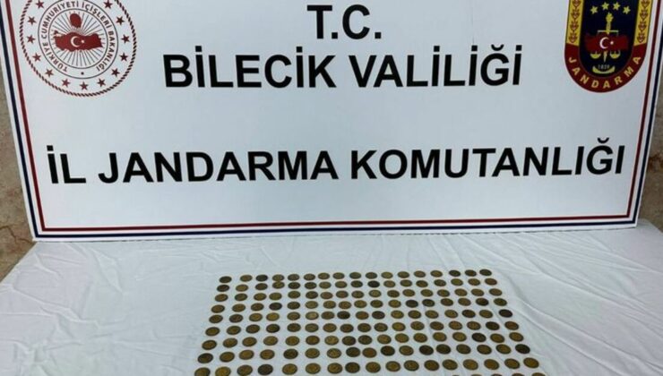 Bilecik’te 177 sikke ele geçirildi, 1 zanlı yakalandı – Güncel haberler