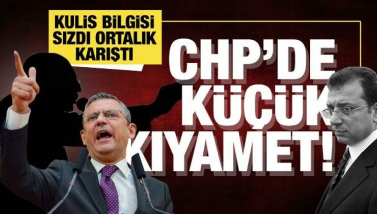 CHP’de olağanüstü kurultayın işaretleri… Kendi milletvekilini tehdit etti