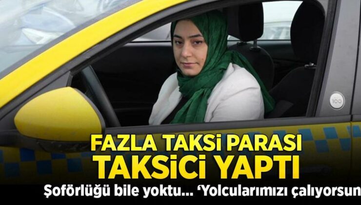 Fazla taksi parası taksici yaptı! ‘Gerçekten bu aracı sen mi kullanıyorsun?’