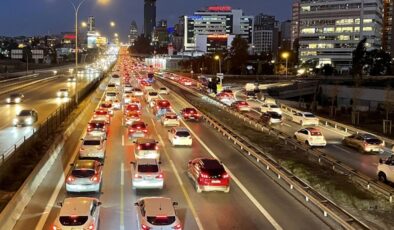 İstanbul’da trafik yoğunluğu yüzde 81’e çıktı – Güncel haberler