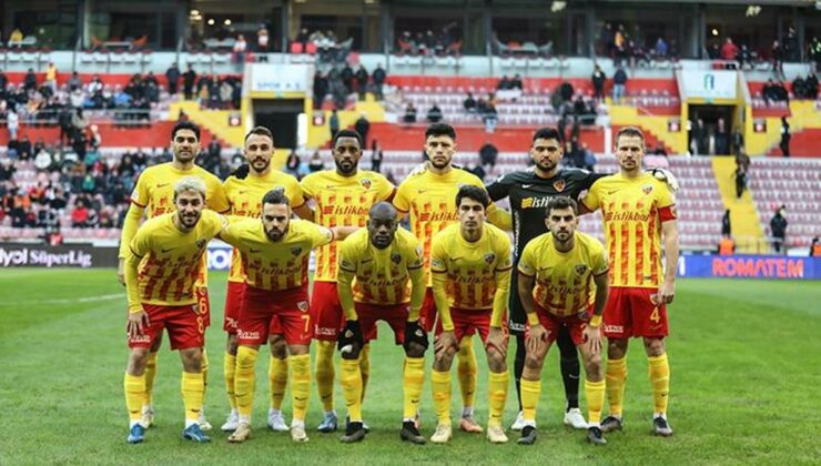 Kayserispor 7 hafta sonra puanla tanıştı