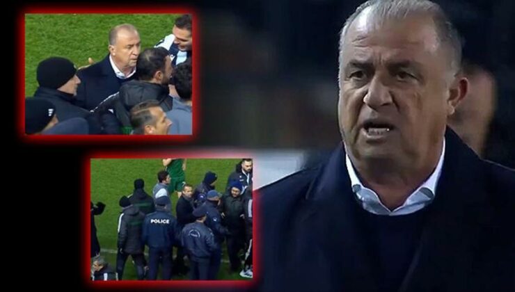 Panathinaikos’ta Fatih Terim çılgına döndü! Polisler devreye girdi, güçlükle sakinleştirdi…