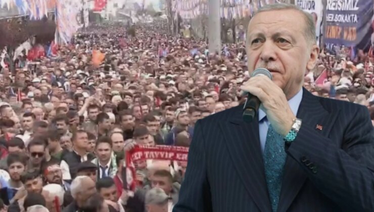 Cumhurbaşkanı Erdoğan’dan Bursa’da gövde gösterisi! Mitinge 90 bin kişi katıldı