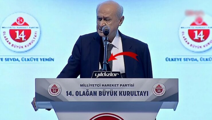 MHP’de büyük kurultay günü! Talihsiz kaza nedeniyle kürsüye kol askısıyla çıkan Bahçeli, İmamoğlu’nu hedef aldı