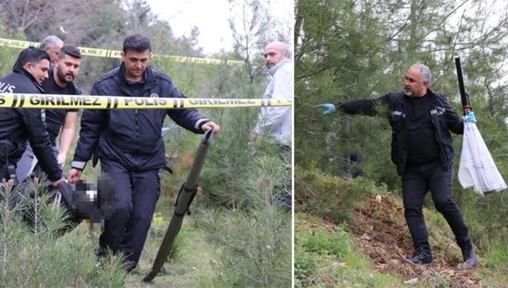 Ormanda mantar aradıkları sırada sızdığını sandıkları kişinin göğsünden vurulmuş olduğunu gördüler