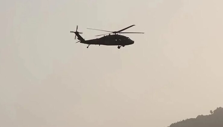 Isparta’da askeri helikopter zorunlu iniş yaptı