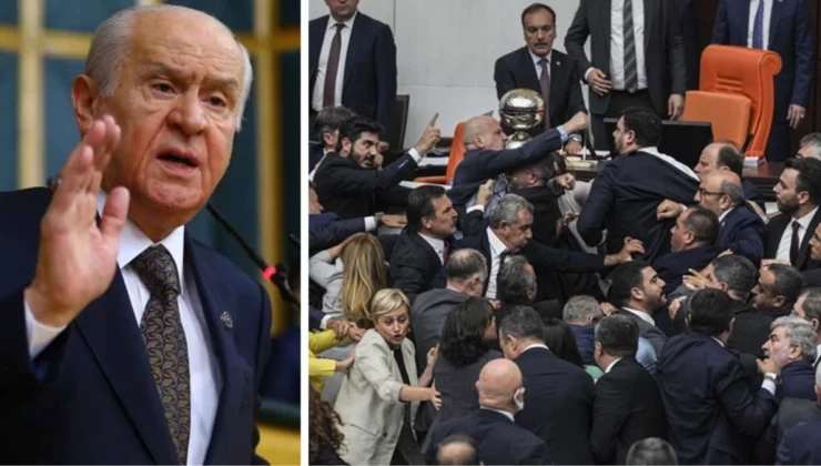 Bahçeli’den yumruklu oturuma ilk yorum: Can Atalay konusu tamamıyla kapanmıştır